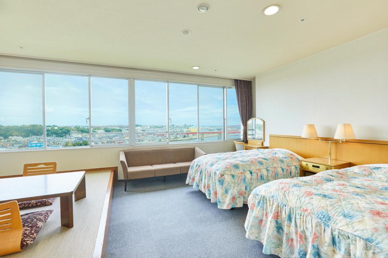 Kamenoi Hotel Oarai Exterior photo
