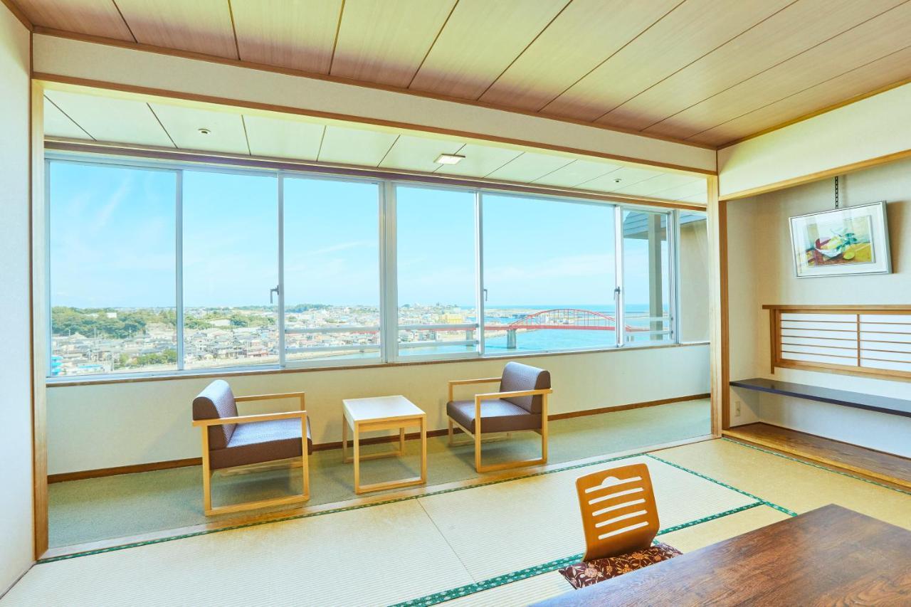 Kamenoi Hotel Oarai Exterior photo